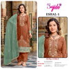 Eshal Vol 1 by Sajida Orangza Pakistani Salwar Suits Wholesalers In Surat